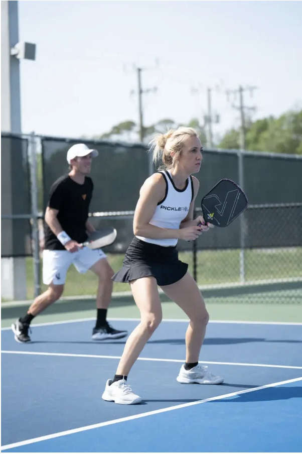 Pickleball ready position