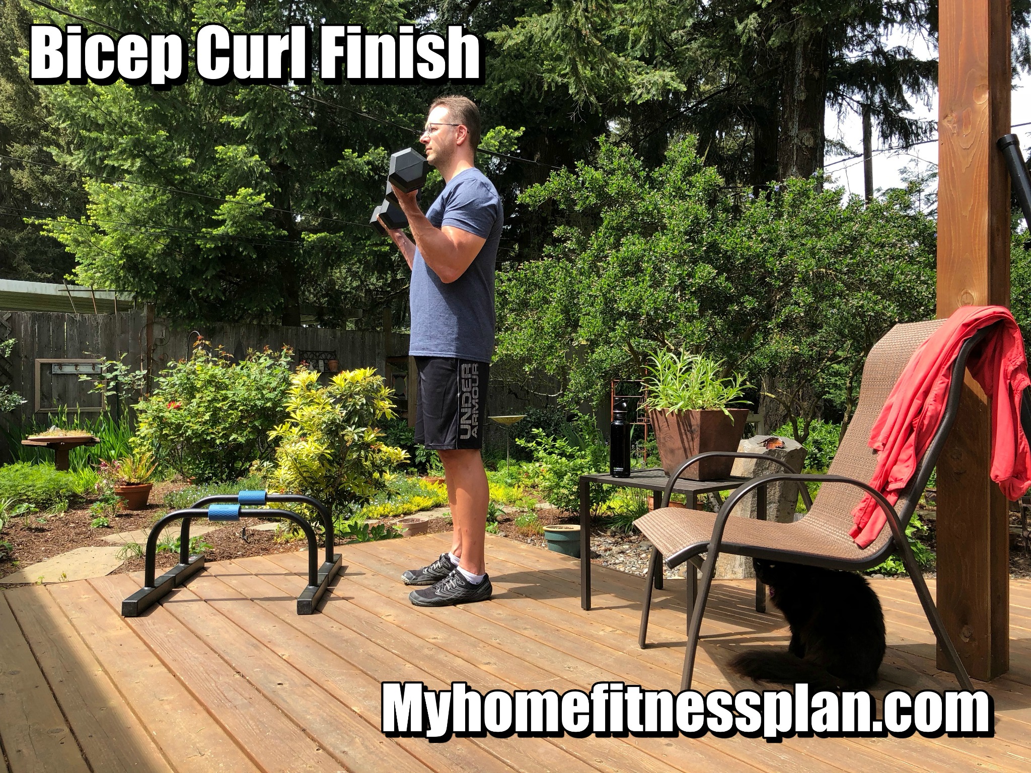 Bicep Curls strengthen grip and biceps