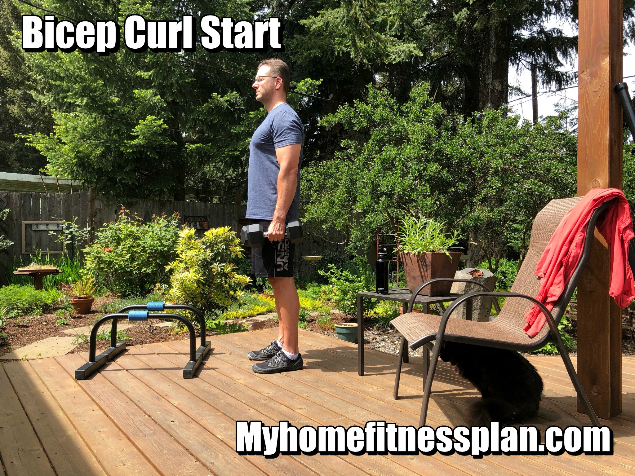 Bicep Curls strengthen grip and biceps