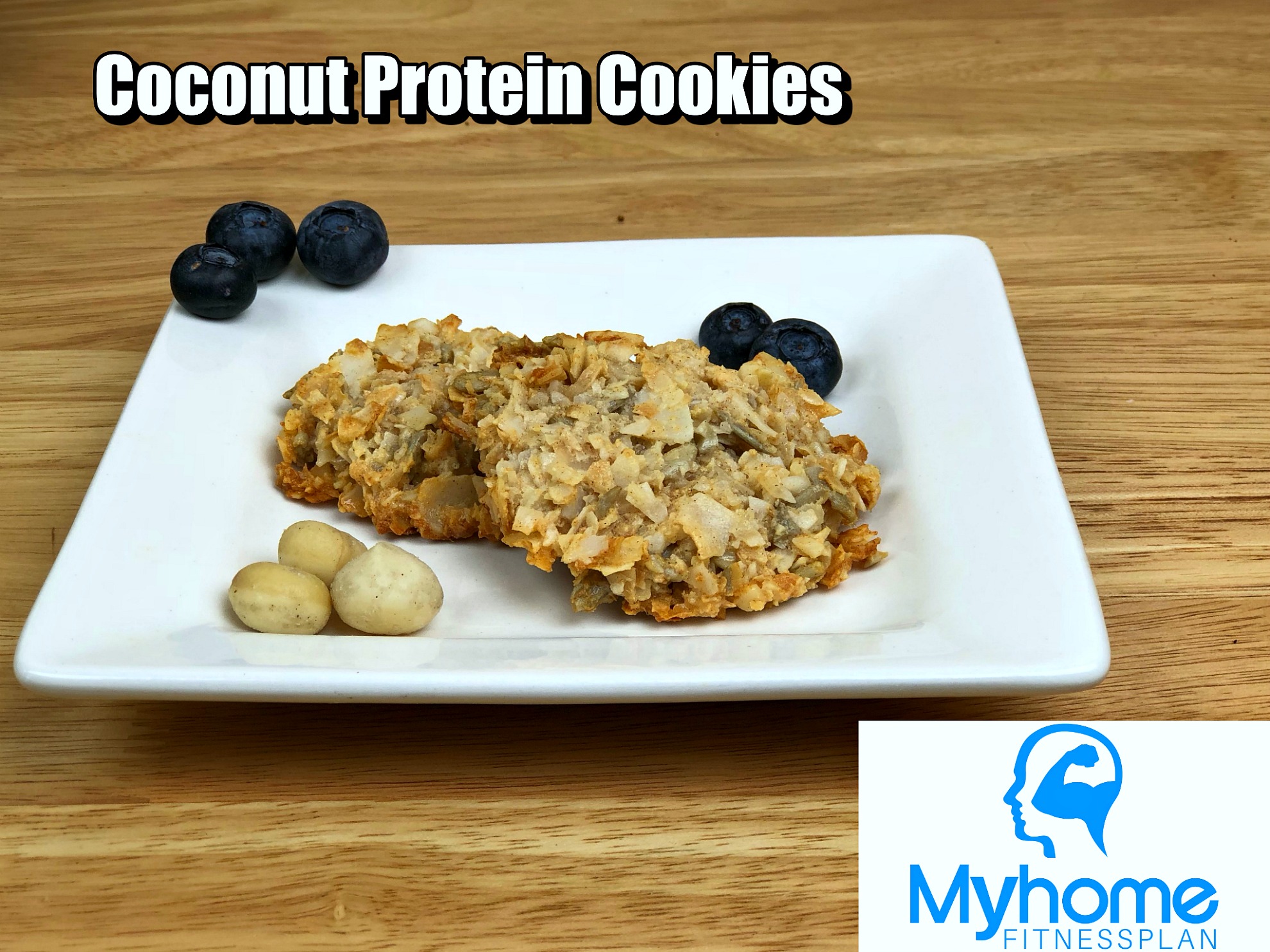 Coconut protein cookies